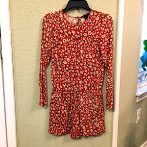 H&M Long Sleeved Romper; Sz 2